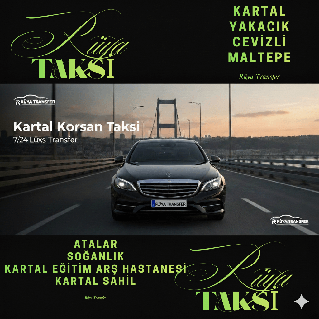 Kartal Cevizli Soğanlık Yakacık bölgesi korsan taksi hizmetleri